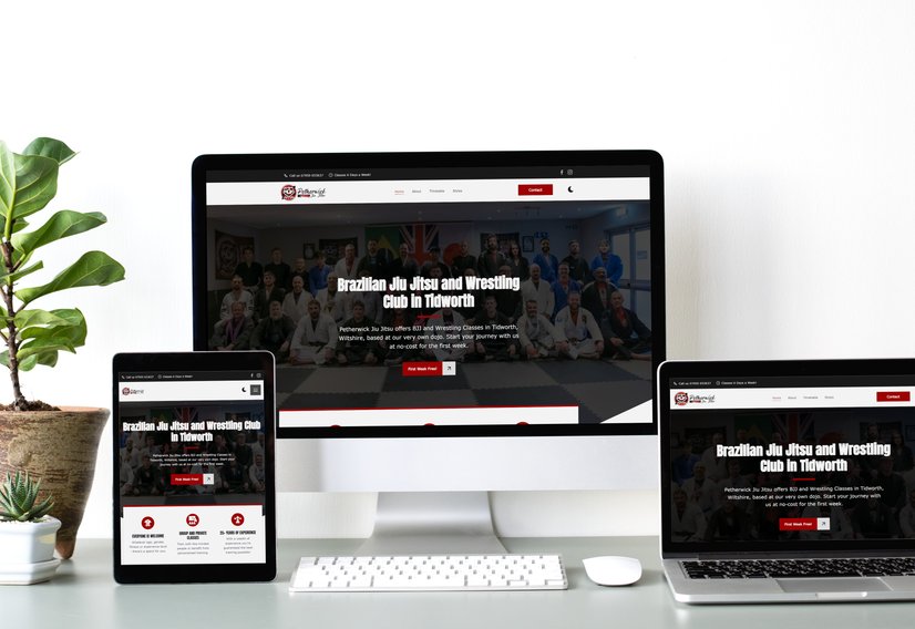 Petherwick Jiu-Jitsu's website